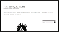 Desktop Screenshot of orcna.ca